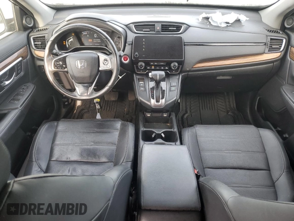 2021 Honda CR-V EX-L with VIN 5J6RW2H85ML014809, listed as a Copart auction lot 54898065 with 100,610 mi miles and Salvage title. Bid and sale history available at DreamBid. Image 8.