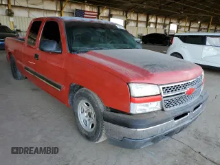 2003 Chevrolet Silverado 1500 with VIN 2GCEC19T831372422, listed as a Copart auction lot 53981285 with 225,697 mi miles and Salvage Title. Bid and sale history available at carsss.com. Image 4.