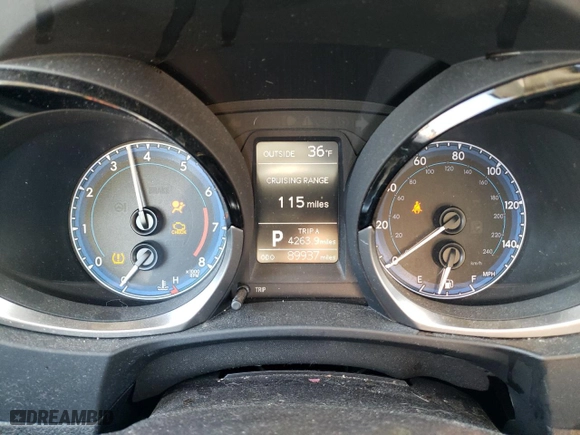 2016 Toyota Corolla L with VIN 2T1BURHE5GC655787, listed as a Copart auction lot 89305405 with 89,937 mi miles and Salvage Title. Bid and sale history available at carsss.com. Image 9.
