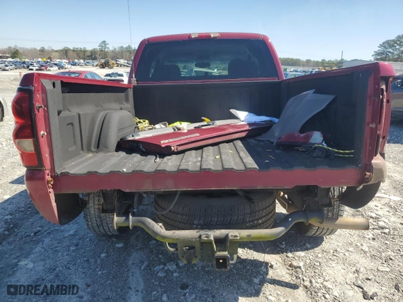 2004 Chevrolet Silverado 1500 LS with VIN 2GCEC19T241163923, listed as a Copart auction lot 48393905 with 153,644 mi miles and Salvage Title. Bid and sale history available at carsss.com. Image 6.