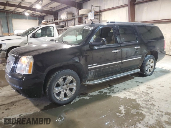 2013 GMC Yukon XL Denali with VIN 1GKS2MEF1DR180473, listed as a Copart auction lot 45348225 with 161,383 mi miles and Salvage Title. Bid and sale history available at carsss.com. Image 1.