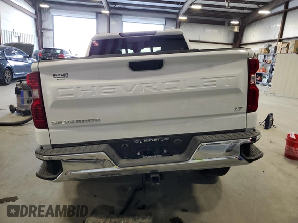 2023 Chevrolet Silverado 1500 LT with VIN 2GCPACED3P1127879, listed as a Copart auction lot 82417144 with 9,861 mi miles and Salvage Title. Bid and sale history available at DreamBid. Image 6.