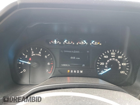 2019 Ford F-150 XL with VIN 1FTEW1CP3KFC96604, listed as a Copart auction lot 56730795 with 140,908 mi miles and Salvage title. Bid and sale history available at DreamBid. Image 9.