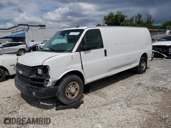 2014 Chevrolet Express Cargo Van with VIN 1GCWGGFA6E1200350, listed as a Copart auction lot 71770774 with 0 mi miles and Clean Title. Bid and sale history available at carsss.com. Image 1.
