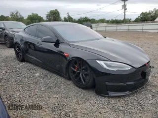 2022 Tesla Model S с VIN 5YJSA1E59NF471038, выставлен на аукционе Copart как лот 62594275 с пробегом 65 170 миль миль и Чистый • Clean title. История ставок и продаж доступна на DreamBid. Изображение 4.