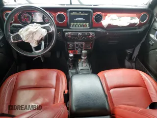 2021 Jeep Wrangler Unlimited Rubicon с VIN 1C4JJXFG4MW850764, выставлен на аукционе Copart как лот 52924735 с пробегом 23 471 миль миль и Списание • Salvage title. История ставок и продаж доступна на DreamBid. Изображение 8.