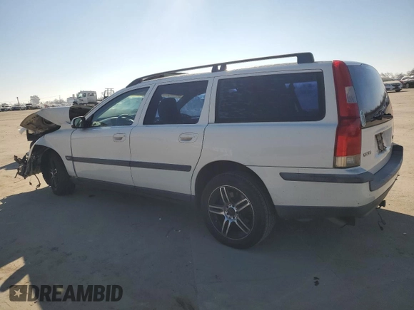 2001 Volvo V70 with VIN YV1SW61RX12091012, listed as a Copart auction lot 88299485 with 159,433 mi miles and Salvage Title. Bid and sale history available at carsss.com. Image 2.