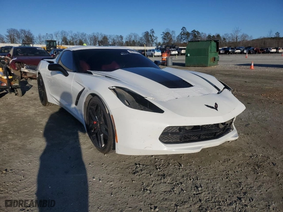 2014 Chevrolet Corvette Stingray Z51 2LT with VIN 1G1YK2D76E5102535, listed as a Copart auction lot 88287025 with 69,252 mi miles and Salvage Title. Bid and sale history available at carsss.com. Image 4.