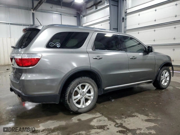 2012 Dodge Durango Crew with VIN 1C4SDJDT9CC253070, listed as a Copart auction lot 82889314 with 174,173 mi miles and Salvage Title. Bid and sale history available at carsss.com. Image 3.