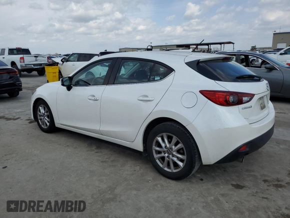 2016 Mazda 3 i Touring with VIN JM1BM1L75G1282071, listed as a Copart auction lot 48818925 with 55,928 mi miles and Salvage Title. Bid and sale history available at DreamBid. Image 2.