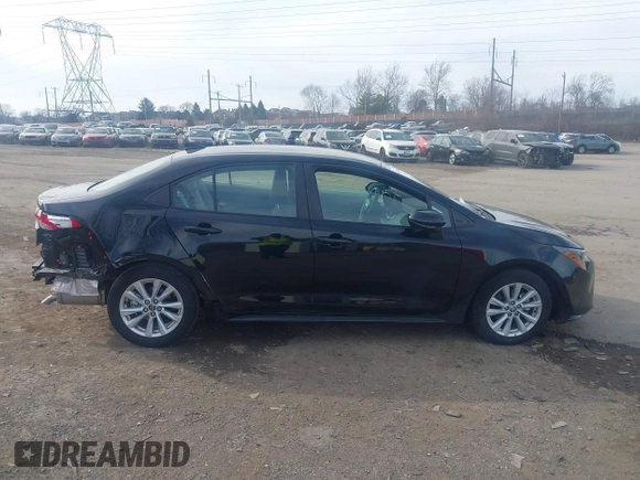 2024 Toyota Corolla LE with VIN 5YFB4MDE8RP201772, listed as a IAAI auction lot 41837900 with 8,277 mi miles and . Bid and sale history available at carsss.com. Image 19.
