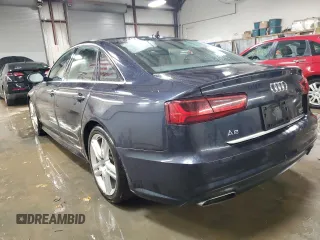 2017 Audi A6 Premium with VIN WAUF8AFC0HN046384, listed as a Copart auction lot 50129315 with 125,262 mi miles and Salvage Title. Bid and sale history available at carsss.com. Image 2.