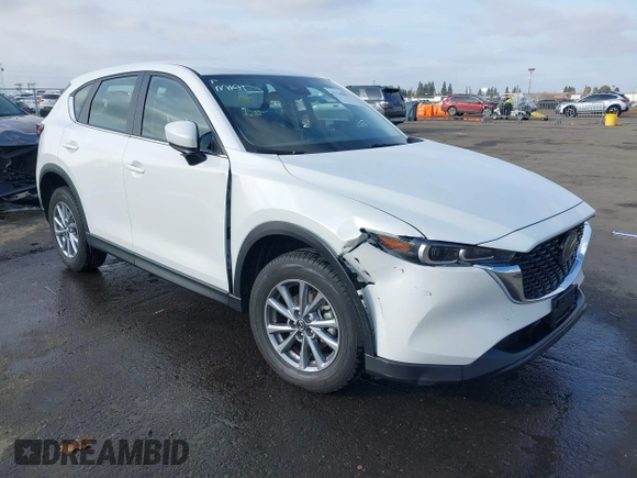 2023 Mazda CX-5 2.5 S with VIN JM3KFBAM8P0211954, listed as a IAAI auction lot 41146681 with 16,174 mi miles. Bid and sale history available at carsss.com. Image 1.