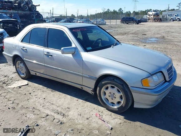 1998 Mercedes-Benz C-Class with VIN WDBHA29G9WA548270, listed as a IAAI auction lot 41369357 with 251,384 mi miles. Bid and sale history available at carsss.com. Image 1.