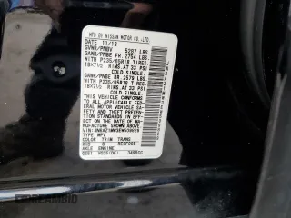 2014 Nissan Murano LE with VIN JN8AZ1MW3EW509829, listed as a Copart auction lot 69115524 with 0 mi miles and Salvage Title. Bid and sale history available at carsss.com. Image 13.