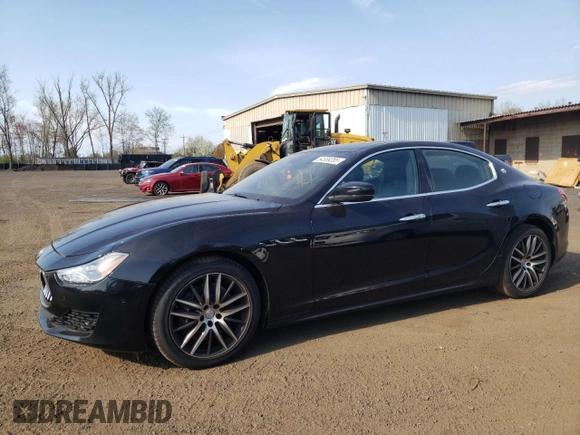2018 Maserati Ghibli S Q4 z VIN ZAM57YTA5J1279909, wystawiony jako Copart lot #54559285 z przebiegiem 49 065 mil mil oraz Szkoda całkowita • Salvage title. Historia ofert i sprzedaży dostępna na DreamBid. Obrazek 1.