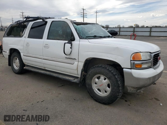 2000 GMC Yukon XL SLT with VIN 3GKFK16T9YG117437, listed as a Copart auction lot 50550415 with 267,523 mi miles and Salvage Title. Bid and sale history available at carsss.com. Image 4.