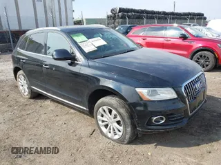 2016 Audi Q5 Premium Plus with VIN WA1L2AFP5GA036606, listed as a IAAI auction lot 41696026 with 102,893 mi miles. Bid and sale history available at carsss.com. Image 1.