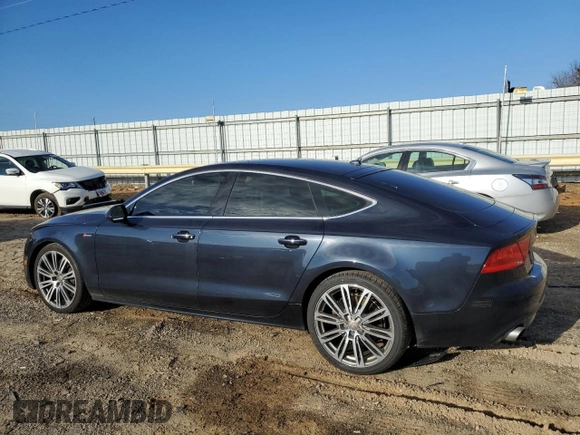 2015 Audi A7 Premium Plus with VIN WAUWGAFC2FN004203, listed as a Copart auction lot 47918255 with 156,642 mi miles and Clean title. Bid and sale history available at DreamBid. Image 2.