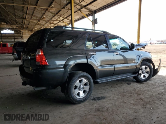 2006 Toyota 4Runner SR5 with VIN JTEZU14R960071972, listed as a Copart auction lot 51695005 with 214,976 mi miles and Salvage Title. Bid and sale history available at DreamBid. Image 3.
