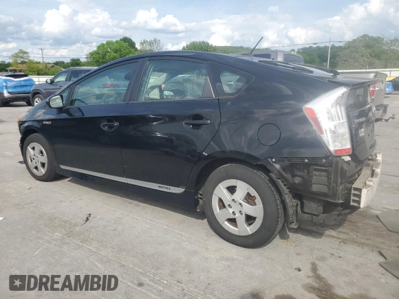 2011 Toyota Prius I with VIN JTDKN3DU2B0320609, listed as a Copart auction lot 54001265 with 172,728 mi miles and Salvage Title. Bid and sale history available at DreamBid. Image 2.