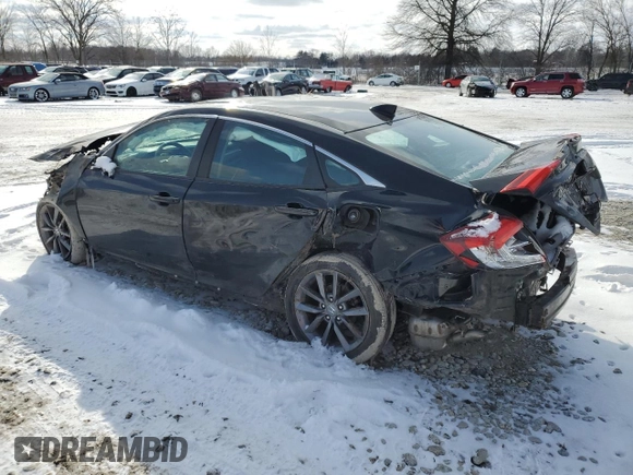 2019 Honda Civic Sedan EX with VIN 19XFC1F34KE016320, listed as a Copart auction lot 44928665 with 0 mi miles and Salvage Title. Bid and sale history available at carsss.com. Image 2.