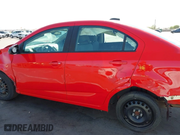 2016 Chevrolet Sonic LS with VIN 1G1JA5SH6G4105932, listed as a IAAI auction lot 35487736 with 91,467 mi miles and . Bid and sale history available at DreamBid. Image 15.