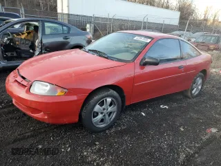 2004 Chevrolet Cavalier with VIN 1G1JC12F447287464, listed as a Copart auction lot 42387555 with 0 mi miles and Salvage Title. Bid and sale history available at carsss.com. Image 1.