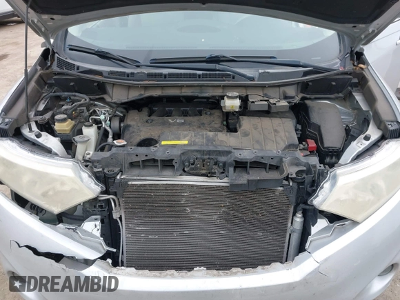 2014 Nissan Quest S with VIN JN8AE2KP5E9104762, listed as a IAAI auction lot 41566593 with 132,043 mi miles and . Bid and sale history available at DreamBid. Image 10.