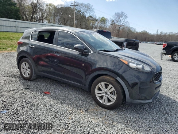 2018 Kia Sportage LX with VIN KNDPM3ACXJ7347096, listed as a Copart auction lot 49955655 with Not Provided miles and Salvage Title. Bid and sale history available at DreamBid. Image 4.