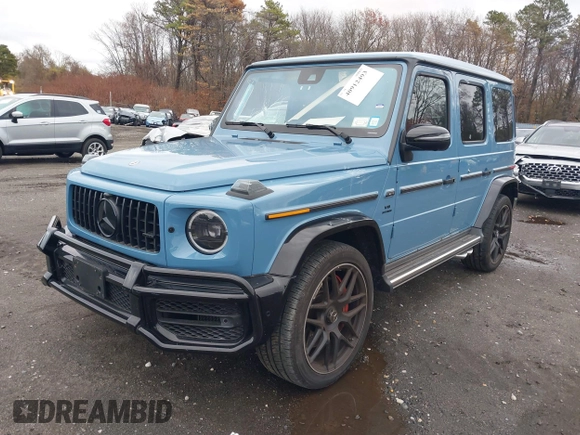 2023 Mercedes-Benz G with VIN W1NYC7HJ9PX480095, listed as a IAAI auction lot 40912493 with 5,055 mi miles. Bid and sale history available at carsss.com. Image 17.