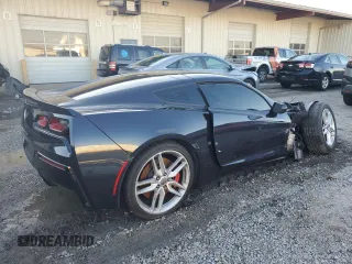 2014 Chevrolet Corvette Z51 2LT z VIN 1G1YJ2D78E5129092, wystawiony jako Copart lot #79669484 z przebiegiem 82 873 mil mil oraz Czysty tytuł • Clean title. Historia ofert i sprzedaży dostępna na DreamBid. Obrazek 3.