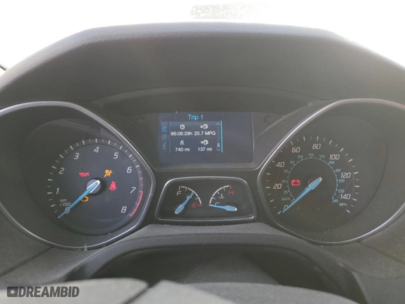 2013 Ford Focus SE with VIN 1FADP3K25DL378189, listed as a Copart auction lot 47575655 with 104,856 mi miles and Salvage Title. Bid and sale history available at carsss.com. Image 9.