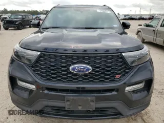 2020 Ford Explorer ST with VIN 1FM5K8GC1LGA80124, listed as a Copart auction lot 54865575 with 95,477 mi miles and Salvage Title. Bid and sale history available at carsss.com. Image 5.