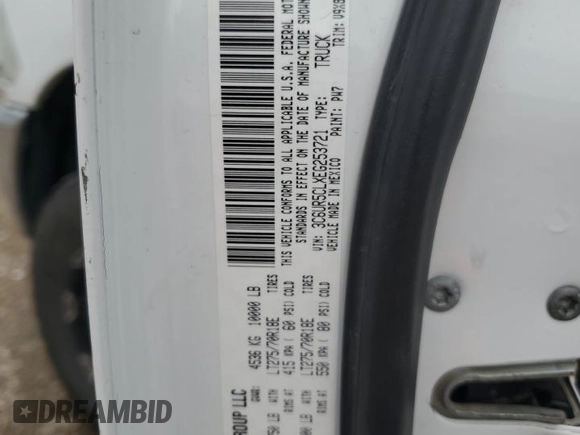 2014 Ram 2500 Tradesman z VIN 3C6UR5CLXEG253721, wystawiony jako Copart lot #51268065 z przebiegiem 157 904 mil mil oraz Szkoda całkowita • Salvage title. Historia ofert i sprzedaży dostępna na DreamBid. Obrazek 12.