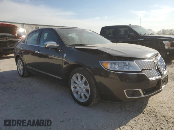2010 Lincoln MKZ with VIN 3LNHL2GC6AR609449, listed as a Copart auction lot 49660735 with 100,527 mi miles and Salvage title. Bid and sale history available at DreamBid. Image 4.