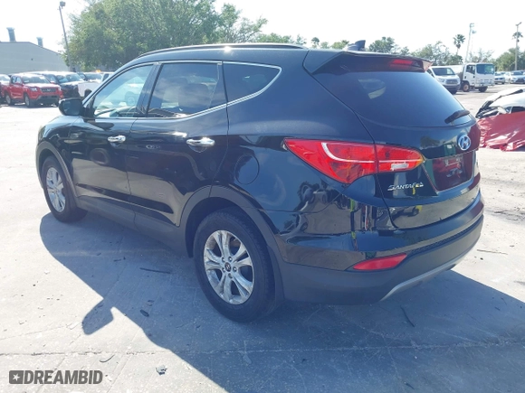 2013 Hyundai Santa Fe Sport with VIN 5XYZUDLB7DG109846, listed as a IAAI auction lot 41944341 with 98,048 mi miles. Bid and sale history available at carsss.com. Image 3.
