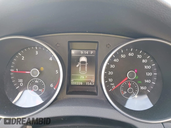 2013 Volkswagen Jetta TDI w/Sunroof & Nav with VIN 3VWPL7AJ5DM611552, listed as a IAAI auction lot 42446922 with 111,339 mi miles and . Bid and sale history available at DreamBid. Image 7.