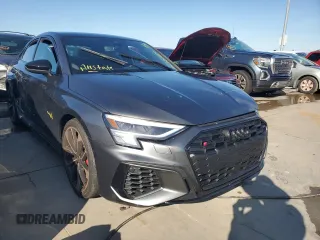 2024 Audi S3 Premium Plus z VIN WAUH3DGY4RA079772, wystawiony jako Copart lot #74221214 z przebiegiem Nie podano mil oraz Nie do naprawy • Non repairable. Historia ofert i sprzedaży dostępna na DreamBid. Obrazek 4.