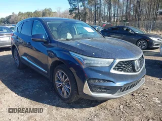 2019 Acura RDX Technology with VIN 5J8TC1H59KL002505, listed as a IAAI auction lot 41441302 with 137,330 mi miles and . Bid and sale history available at DreamBid. Image 1.