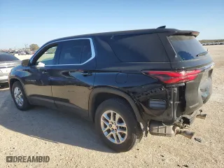 2023 Chevrolet Traverse LS with VIN 1GNERFKW5PJ168728, listed as a Copart auction lot 48636525 with 20,066 mi miles and Salvage Title. Bid and sale history available at carsss.com. Image 2.