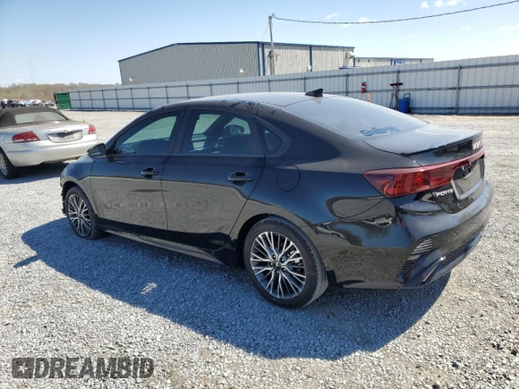 2024 Kia Forte GT-Line with VIN 3KPF54AD0RE742942, listed as a Copart auction lot 50396435 with 12,853 mi miles and Salvage Title. Bid and sale history available at carsss.com. Image 2.