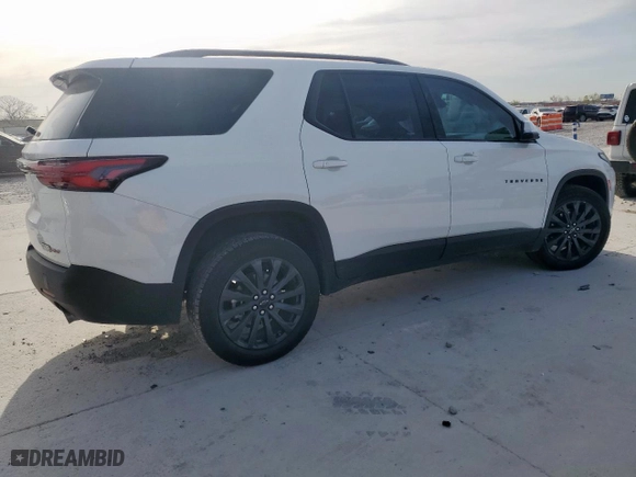 2023 Chevrolet Traverse RS with VIN 1GNEVJKW5PJ292416, listed as a Copart auction lot 50314205 with 13,488 mi miles and Salvage Title. Bid and sale history available at carsss.com. Image 3.