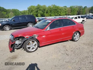 2010 Mercedes-Benz C 300 Sport with VIN WDDGF5EB1AR088760, listed as a Copart auction lot 52985115 with Not Provided miles and Salvage Title. Bid and sale history available at DreamBid. Image 1.