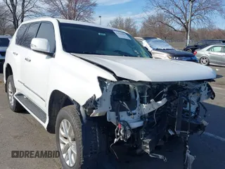 2017 Lexus GX with VIN JTJBM7FX1H5170891, listed as a IAAI auction lot 41830684 with 45,515 mi miles. Bid and sale history available at carsss.com. Image 1.