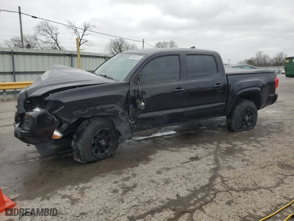 2017 Toyota Tacoma SR with VIN 5TFAX5GN0HX086492, listed as a Copart auction lot 49544535 with 108,432 mi miles and Salvage Title. Bid and sale history available at carsss.com. Image 1.
