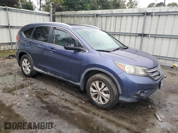 2014 Honda CR-V EX-L with VIN 2HKRM3H72EH506969, listed as a Copart auction lot 44978865 with 175,929 mi miles and Salvage Title. Bid and sale history available at carsss.com. Image 4.