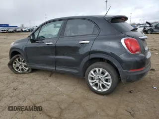 2016 FIAT 500X Easy z VIN ZFBCFYBT0GP364814, wystawiony jako Copart lot #53196965 z przebiegiem 90 990 mil mil oraz Czysty tytuł • Clean title. Historia ofert i sprzedaży dostępna na DreamBid. Obrazek 2.