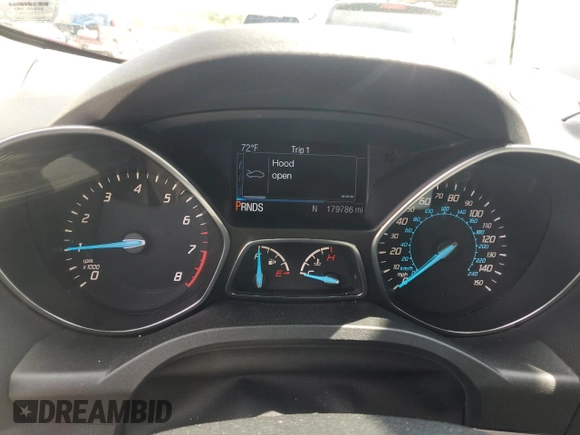 2013 Ford Escape SEL with VIN 1FMCU0HX4DUC48961, listed as a Copart auction lot 52630795 with 179,786 mi miles and Salvage Title. Bid and sale history available at DreamBid. Image 9.