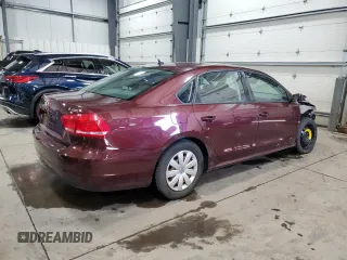 2012 Volkswagen Passat S w/Appearance with VIN 1VWAP7A32CC024320, listed as a Copart auction lot 89271195 with 132,771 mi miles and Salvage Title. Bid and sale history available at carsss.com. Image 3.
